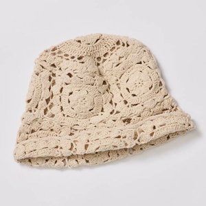 Free People x Rahi Sadie Bucket Hat Natural Ivory
